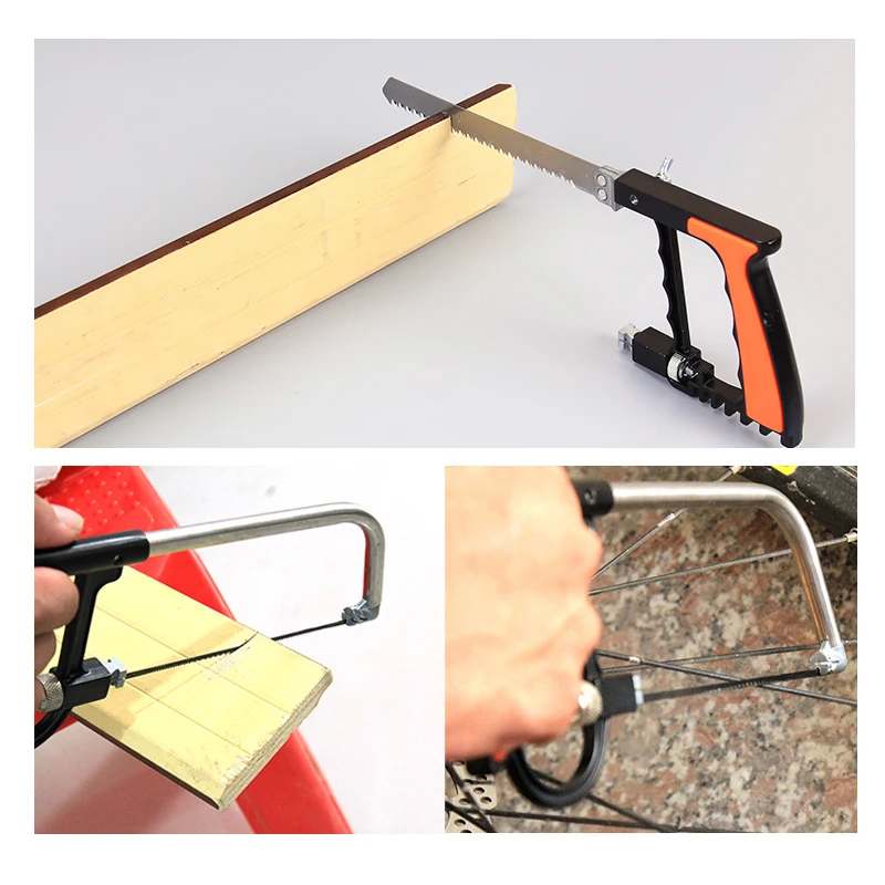 KALAIDUN 8 in 1 Magic Saw Multifunction Purpose Hand DIY Steel Saw Metal Wood Saw Kit Woodworking Metalworking Model Hobby Tool-11