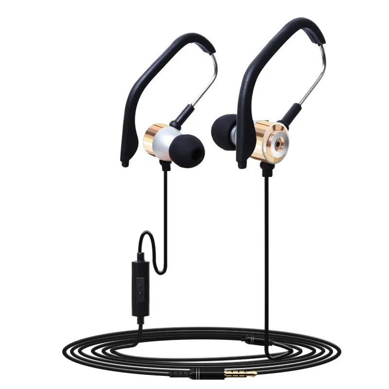 Professional In Ear Earphone Metal Heavy Bass Sound Quality Music with Microphone for iPhone /Samsumg / Xiaomi | Электроника