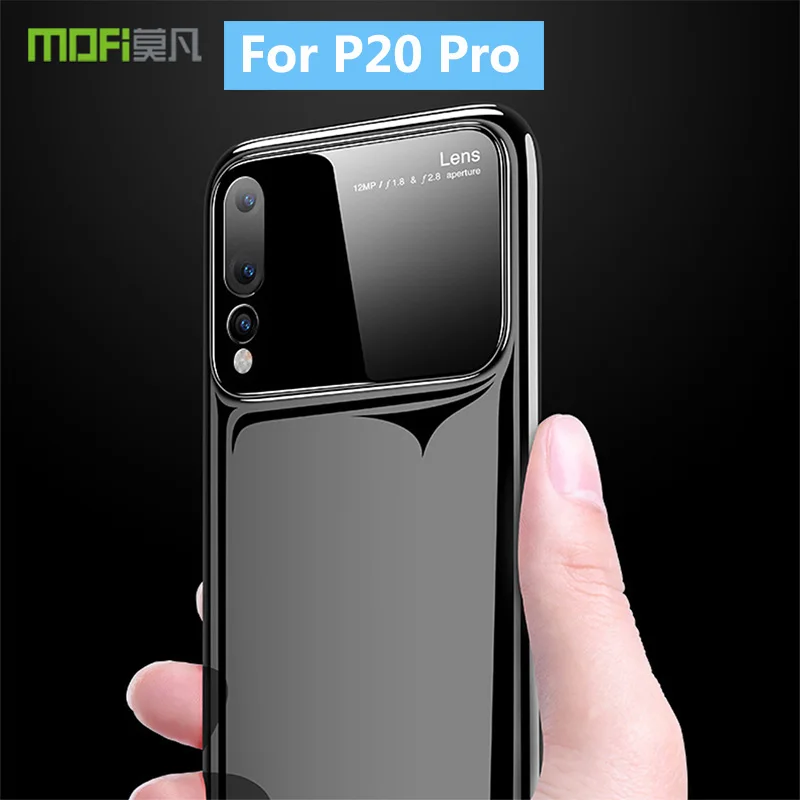 

For Huawei P20 Pro Original MOFi High Alumima Glass PC Lens Face Paint Anti fall Protective Phone Back Case Cover