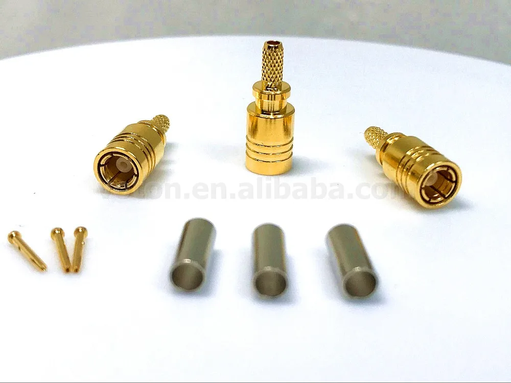 SMB female straight connector crimp for RG174 cable4
