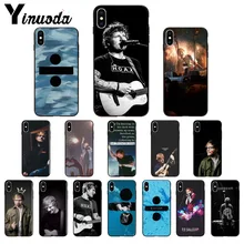 Yinuoda cantante de Pop Star Ed Sheeran de silicona cubierta de teléfono de TPU suave para iPhone 6S 6plus 7 7plus 8 8Plus X Xs X MAX 5 5S XR