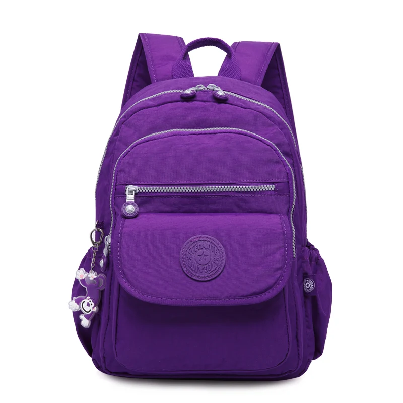TEGAOTE, маленький рюкзак для девочек-подростков, новейшие рюкзаки, Mochila Feminina Escolar, повседневный нейлоновый мини женский рюкзак - Цвет: 2