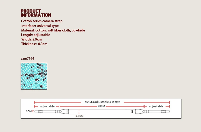 Cam-in 7163 мягкий джинсовый хлопковый ремешок для камеры цифровой SLR плечевой ремень для Nikon Canon