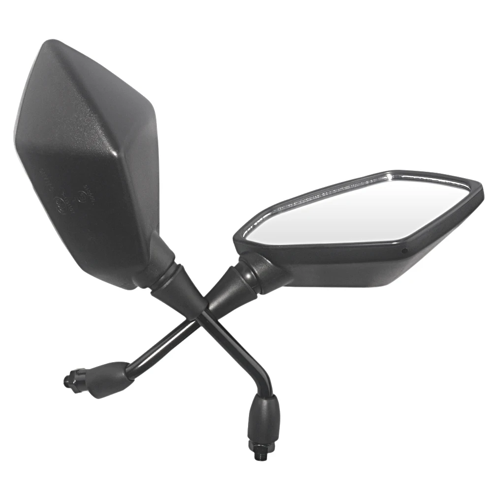 

Universal 8mm 10mm Motorcycle Rearview Mirrors Scooter Moto Side Mirrors For Suzuki gs500 yamaha r1 2004 trk502 ducati monster