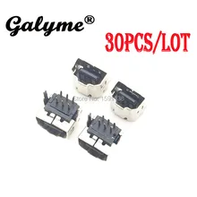 30 шт./лот Лидер продаж Мощность разъем Зарядное устройство док Порты и разъёмы Разъем зарядки Разъем Fit gameboygb Advance SP мальчик игровой консоли Запчасти
