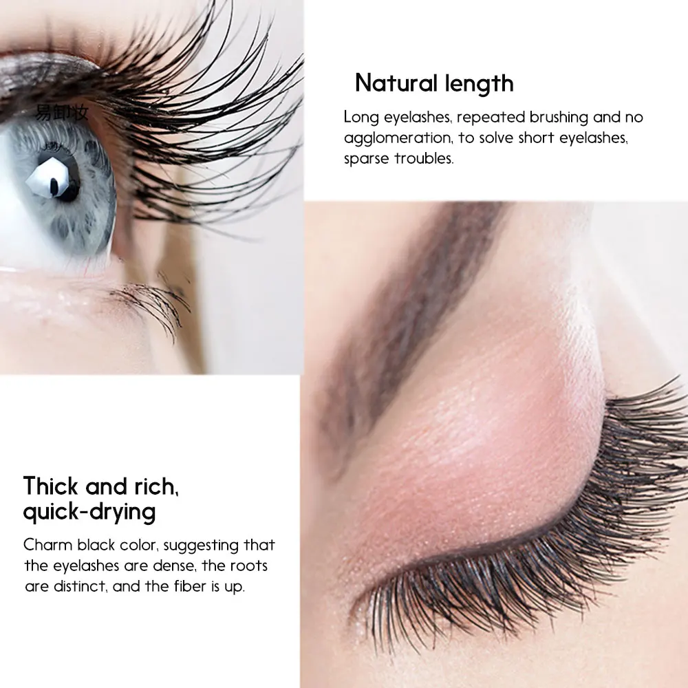 Waterproof 7.5ml Eyelash Brush 3D Mascara Black Eye Eyes Makeup Curly Fashion Cosmetic