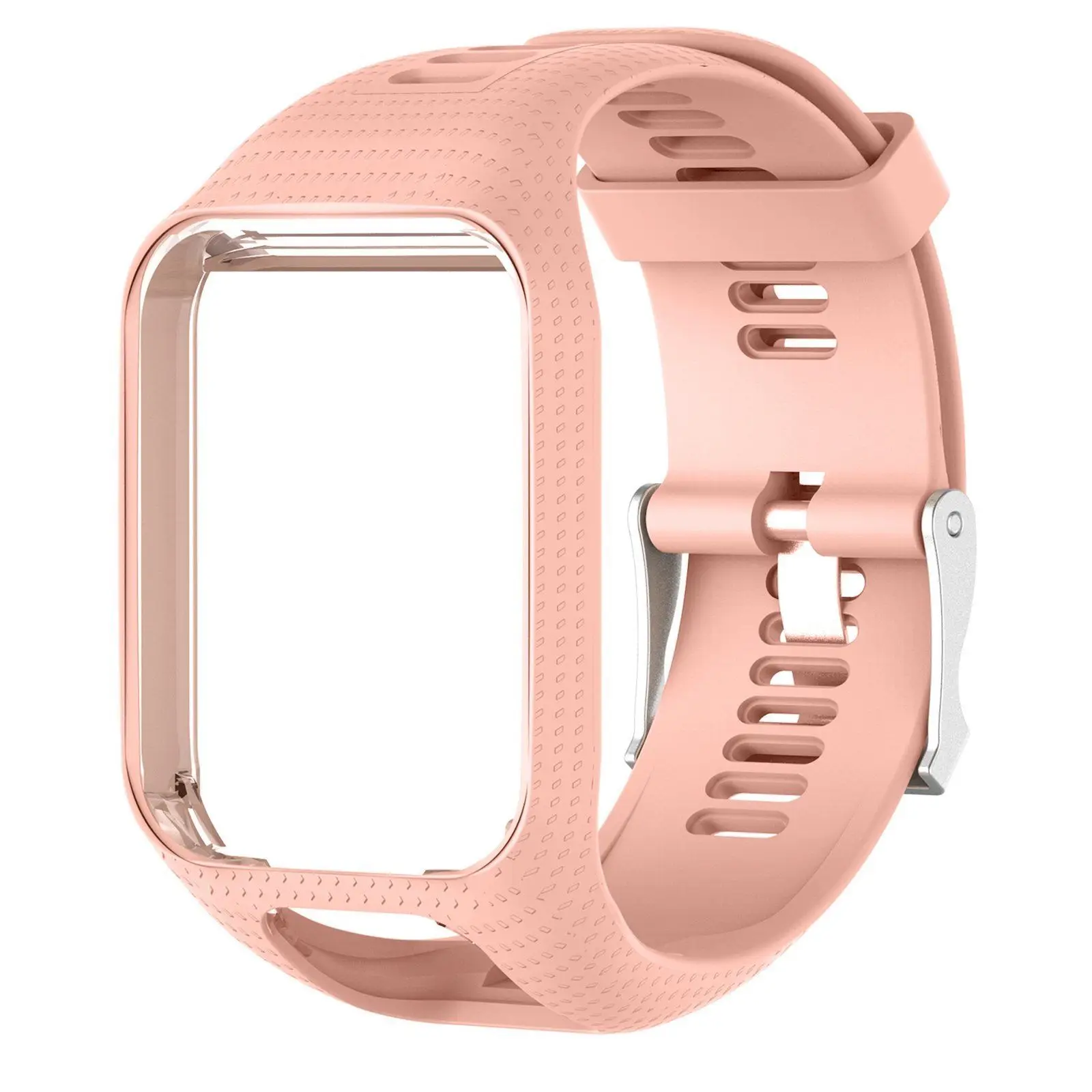khaki Сменный силиконовый ремешок для часов TomTom 2 3 Series Runner 2 3 Spark Golfer 2 Adventurer наручный ремешок gps часы фитнес Тра - Цвет: khaki