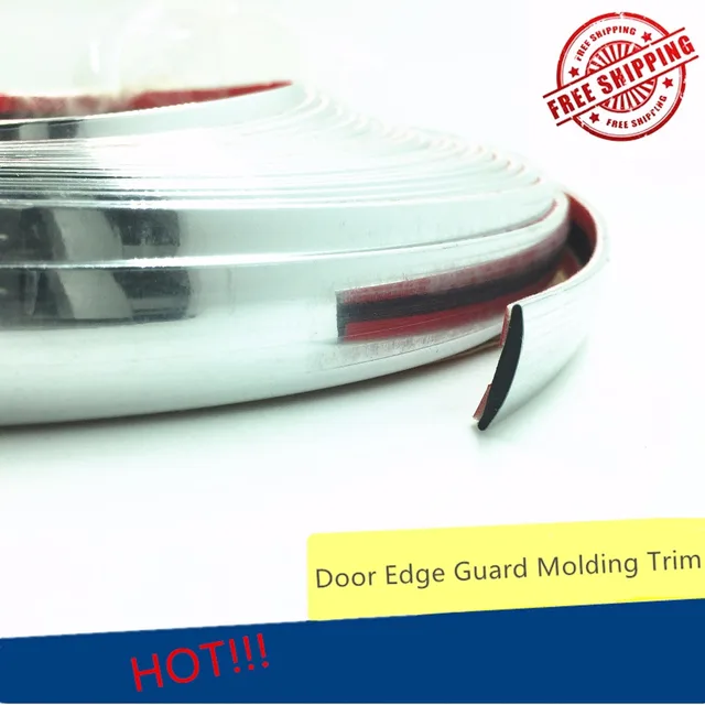 18mm x 6 Meters Universal Chrome Molding Trim Auto Car Window Door