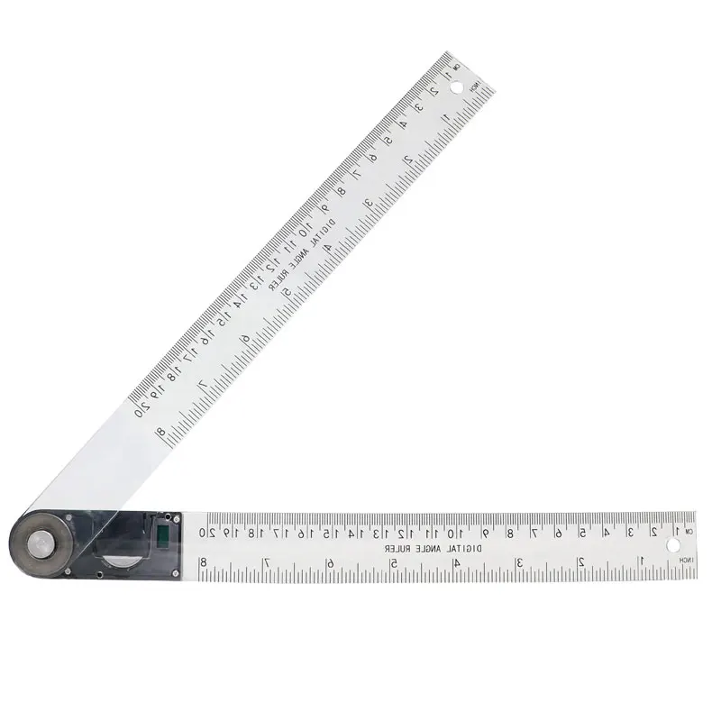 Digital Protractor Angle Ruler 200mm 8inch Angle Finder Meter Plastic 360 Degree Goniometer Inclinometer Measuring Tool