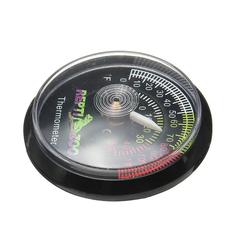Круглый Термометр для вивария для рептилий термометр для террариума с цветовыми кодами аквариумный резервуар инкубатор темп мера