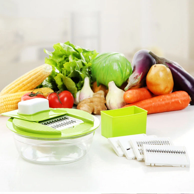 Multi function 5 In 1 Vegetable Food Chopper Processor Machine Slicer