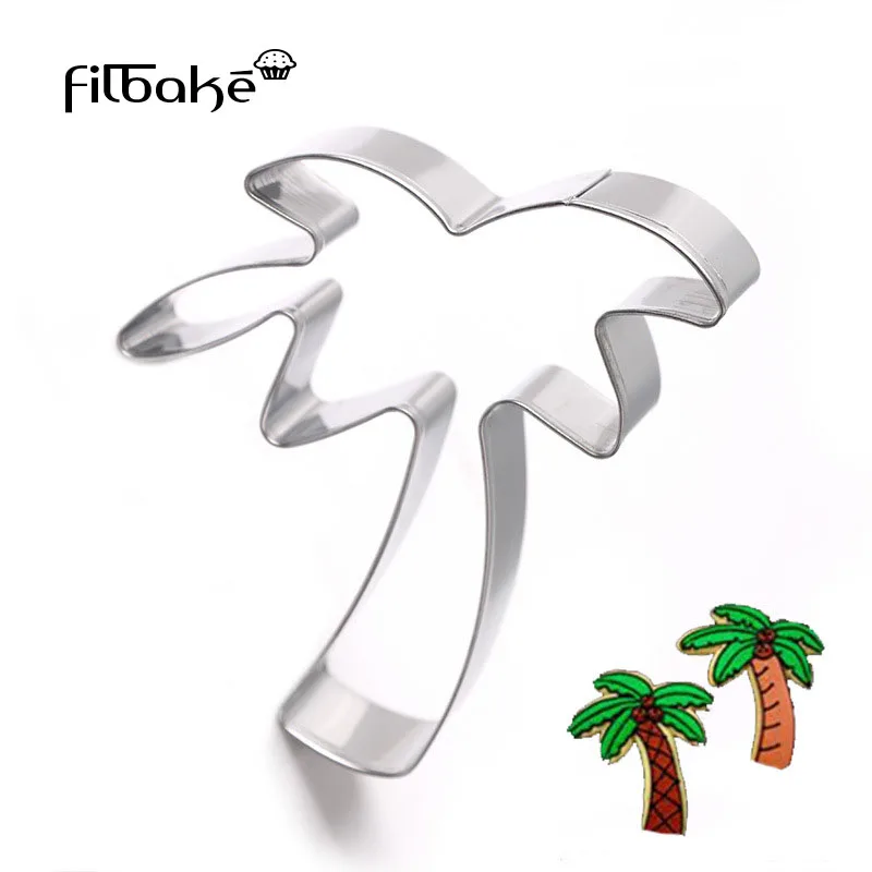 

Filbake One Piece Of Palm Tree Stainless Steel Cookie Cutters Decorations Handmade Cookie Baking Tools Baking Accessories