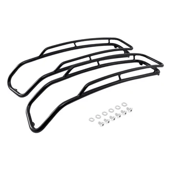 

Motorcycle Saddlebags Lid Top Rail Guards For Harley Touring street electra glide 2014-2020