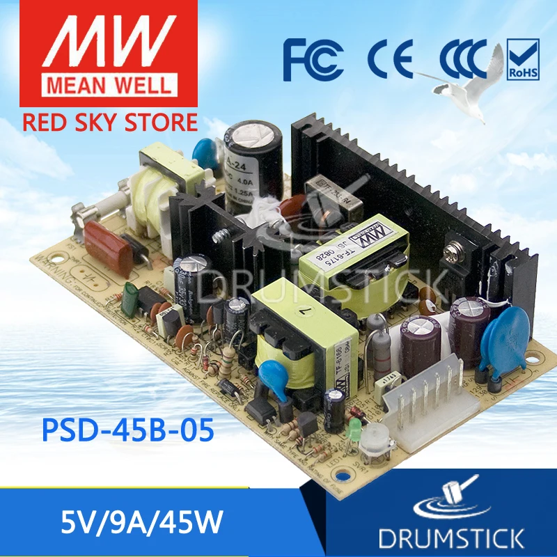 

MEAN WELL original PSD-45B-05 5V 9A meanwell PSD-45 5V 45W Single Output DC-DC Converter