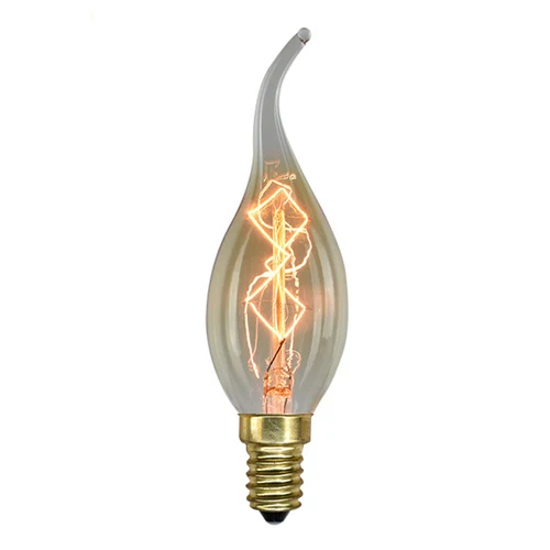 1 шт. Ретро лампа E14 лампочка Эдисона 110 В/220 В лампа накаливания для дома/Гостиная украшения старинные лампы нити 40 Вт ампулы - Цвет: C35