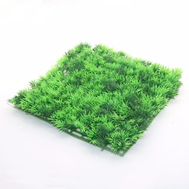 Aquarium Ornament Decorations High Simulation Of Water Lawn ABS Green Plastic Fish Tank Landscape Plants 3