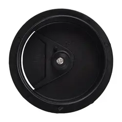 Пластиковый Пасси для черного рабочего стола-круглая кнопка 10x60 мм в отверстии для кабеля