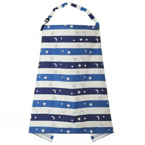 Brand New Breastfeeding Cover Feeding Baby Nursing Apron Women Mum Shawl Clothes Cotton Blanket Cloth arrival Mommy Apron - Цвет: Striped star