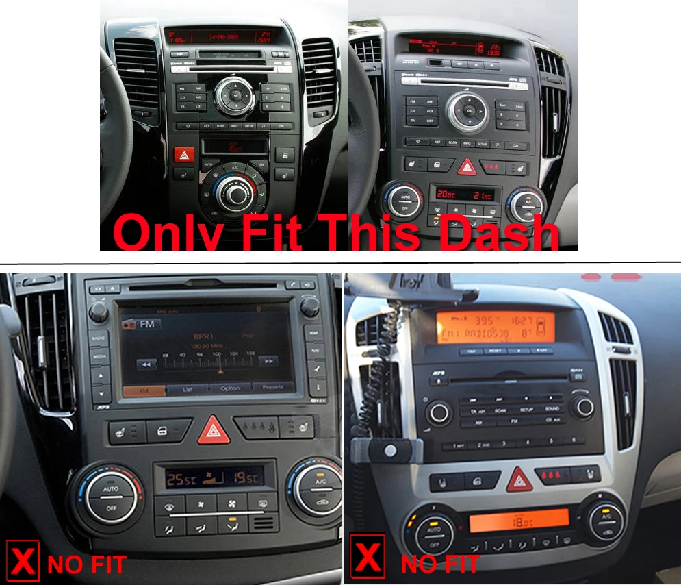 7 Inch Android 9.0 Quad Core CAR DVD GPS Player For KIA CEED VENGA Auto Radio Navigation Multimedia Stereo WIFI/4G BT Map DAB+