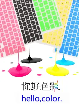

100pcs RUSSIAN Silicone Soft Keyboard Cover Skin sticker protective FILM for apple MacBook Pro air 13 15 17 US layout freeship