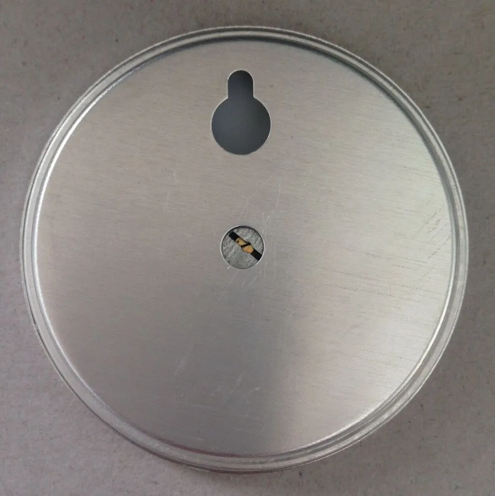 5 шт./лот 57 мм круглый стеклянный аналоговый гигрометр для хьюмидоров Серебряный для сигары табака коробка Металл с задней Maganet H103