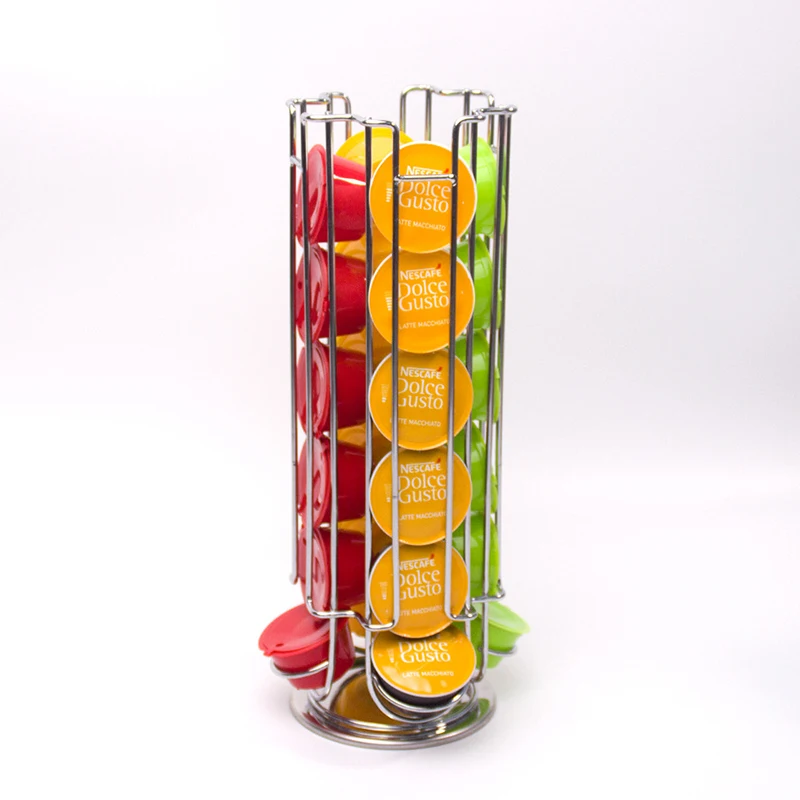 Держатель для кофе MICCK Dolce Gusto ручная вращающаяся стойка 24 шт. кофейная капсул