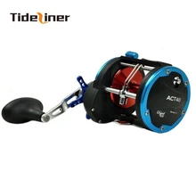 Tideliner 573 г троллинг катушка для джигинга 3BB+ 1RB Подшипник полностью металлическая Рыболовная катушка большая игровая катушка действие 20 30 40 соотношение 5,1: 1