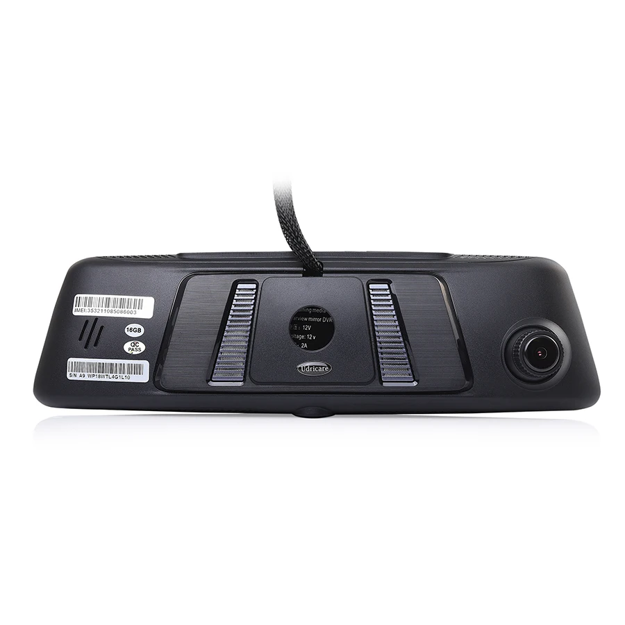 Otstrive 10 дюймовый видеорегистратор с двумя объективами Full HD 1080P 24 часа DVR зеркало