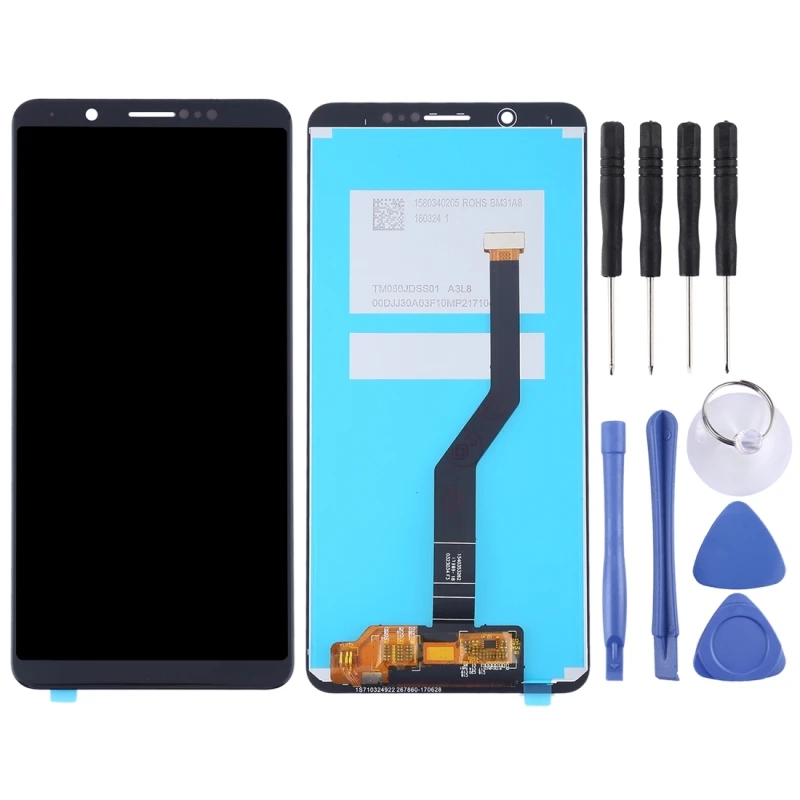 

High Quality LCD Screen and Digitizer Full Assembly Lcd Replacement Glass For Vivo Y79 / V7 Plus With Tool