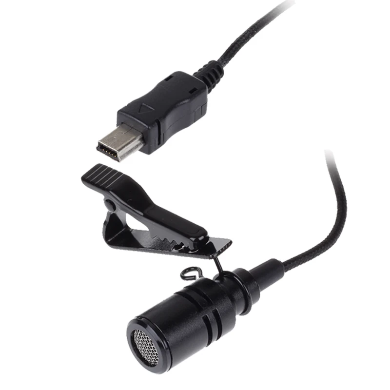 Высококачественный мини-микрофон Профессиональный мини USB внешний микрофон с зажимом для GoPro Hero 3/3