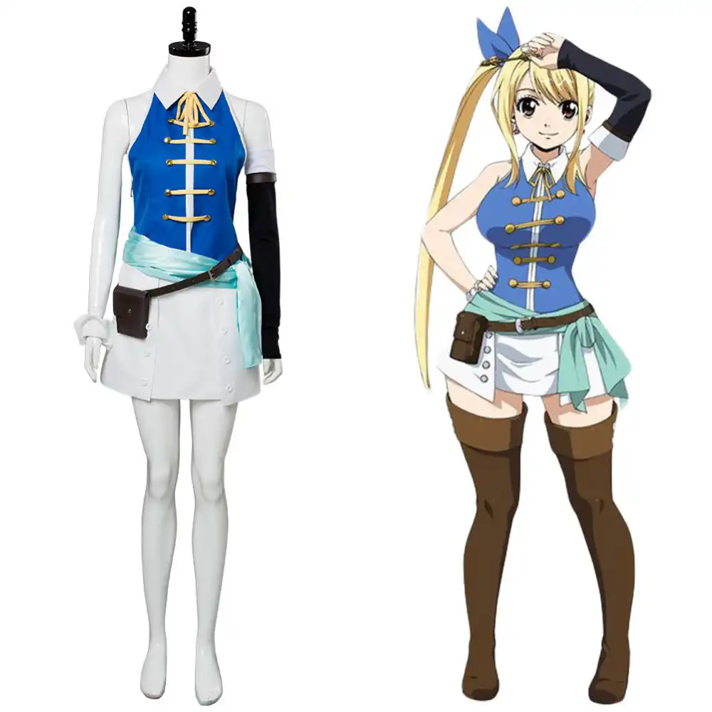 Disfraz De Fairy Tail 3 Para Mujer Adulta Conjunto Completo De Cosplay De Halloween Y Carnaval Disfraces De Anime Aliexpress