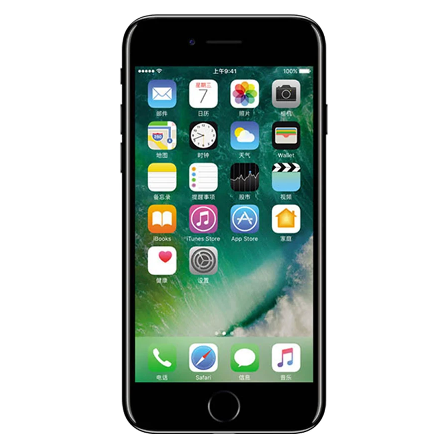 مقفلة أبل iphone 7 الأصلي 2 GB RAM 32/128 GB/256 GB ROM IOS 10 رباعية النواة 4G LTE 12.0MP iphone 7 أبل بصمة اللمس ID