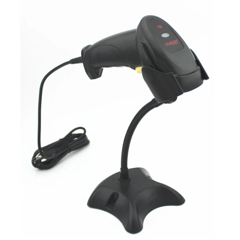 USB Barcode Scanner Long Laser Barcode USB Port CCD Handheld Barcode