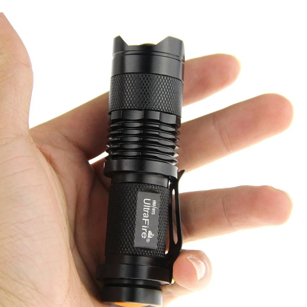 Ultrafire 5 шт ручной фонарик 3 режима 14500 лм Zoom Spotlight фонарь охотничий кемпинг вспышка свет luz блики Flas