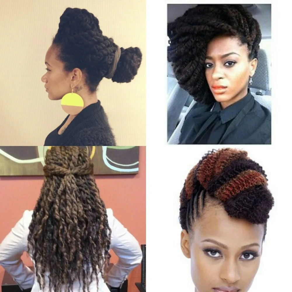 Free Shipping Six Colour Women Hair Extension Marley Braids Noble
