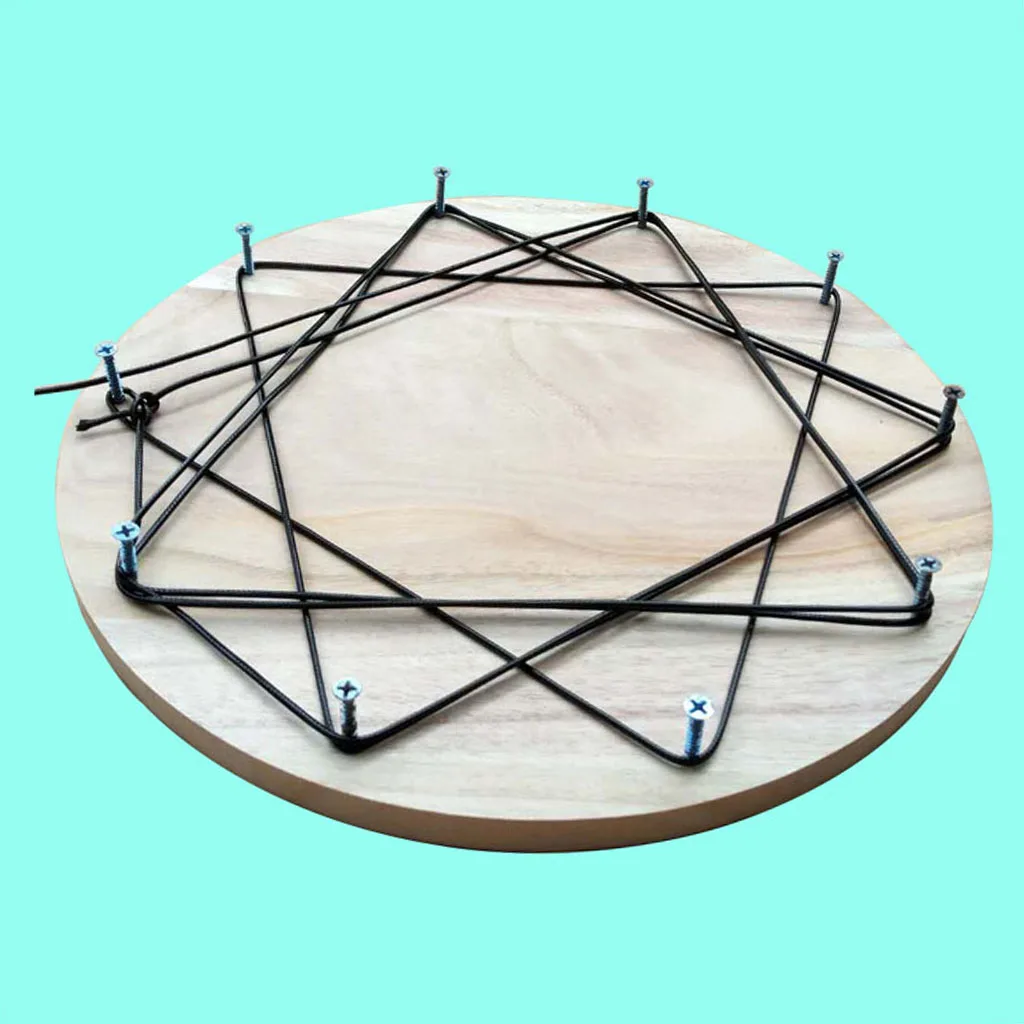 30cm Large Drilled Natural Round Wood Cutouts Circles DIY Crafts Decorations