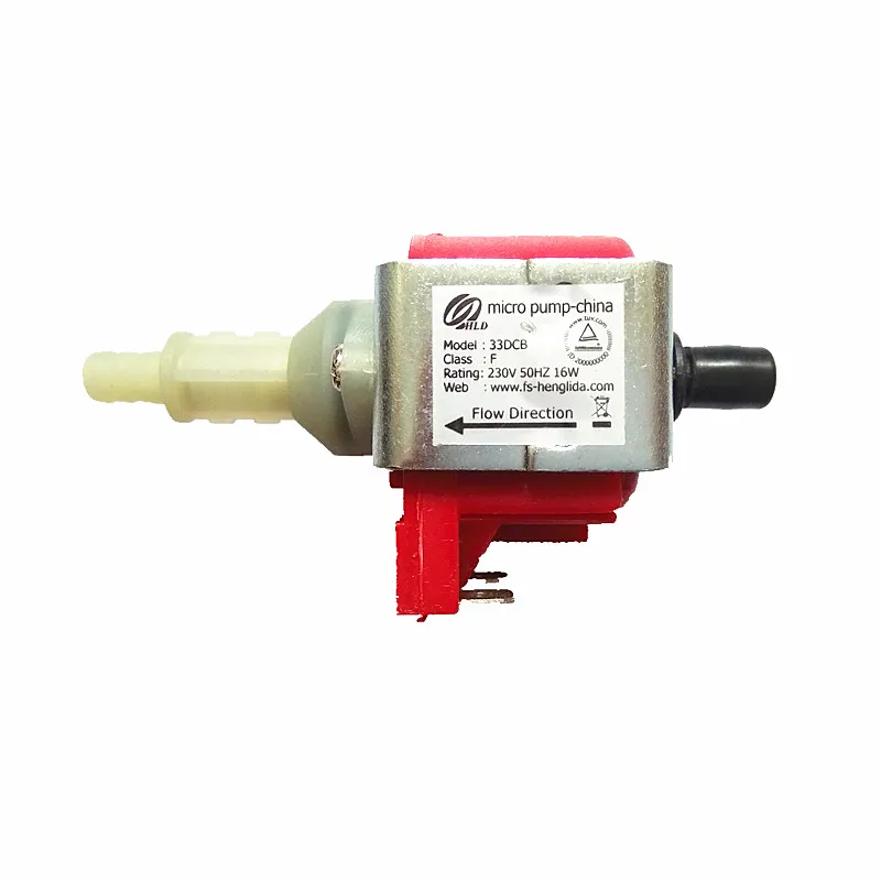 33DCB кофемашина паровой соленоидный насос напряжение 230 V 50Hz мощность 16W|solenoid pump|pump