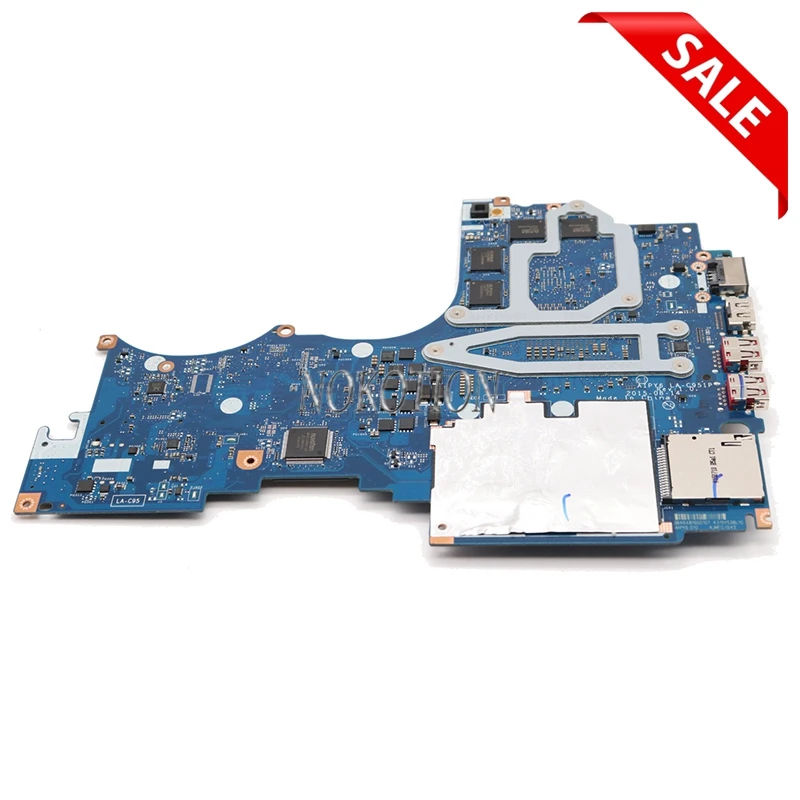 FRU:5B20M55518 AIPY6 LA C951P материнская плата для ноутбука Lenovo ideapad Y700 14ISK 14 &quotSR2FQ i7 6700HQ R9 M375 4G