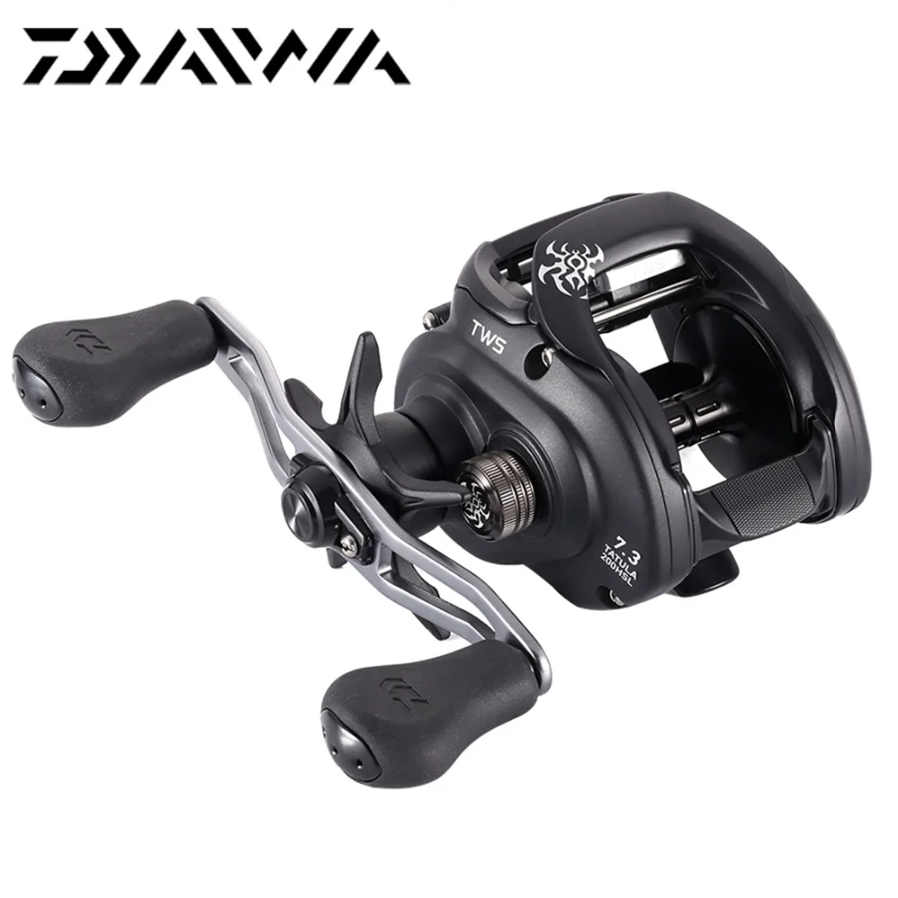 19 DAIWA оригинальная катушка baitcasing tatula 100H 100HSL 100XSL 100XS 150HSL 200HS 8BB ловля морского карпа снасти T крыло системы