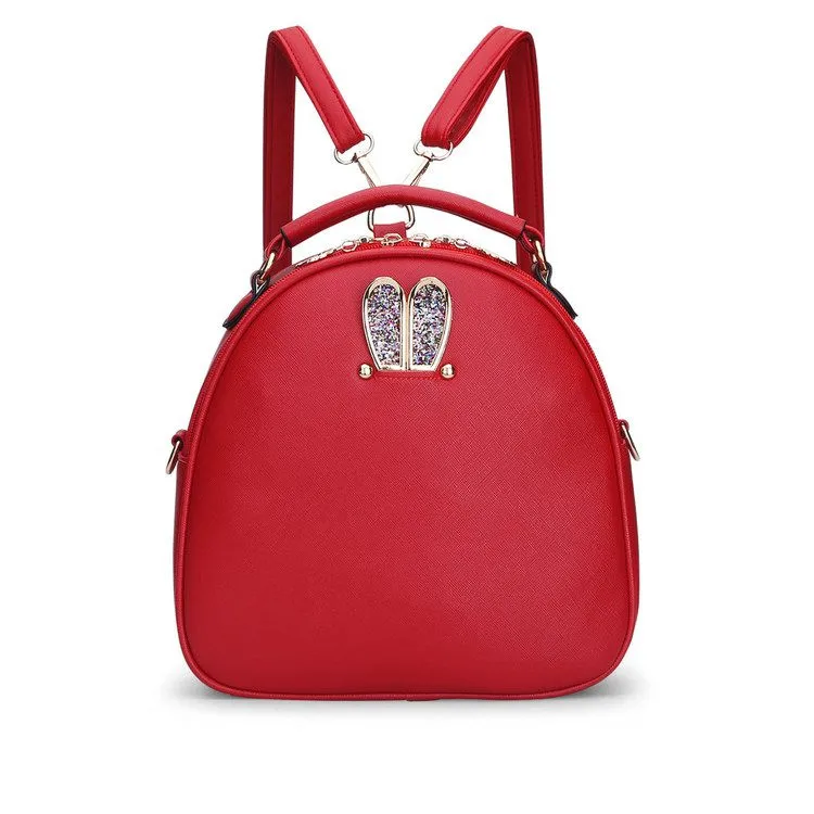 2017 Fresh Students Backpack Female Korean Backpacks School Rabbit Ears