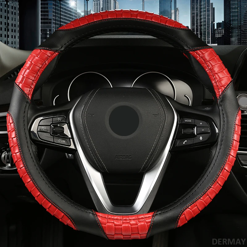 Кожаный Автомобильный держатель DERMAY для защиты от повреждений 38 см/15 дюймов