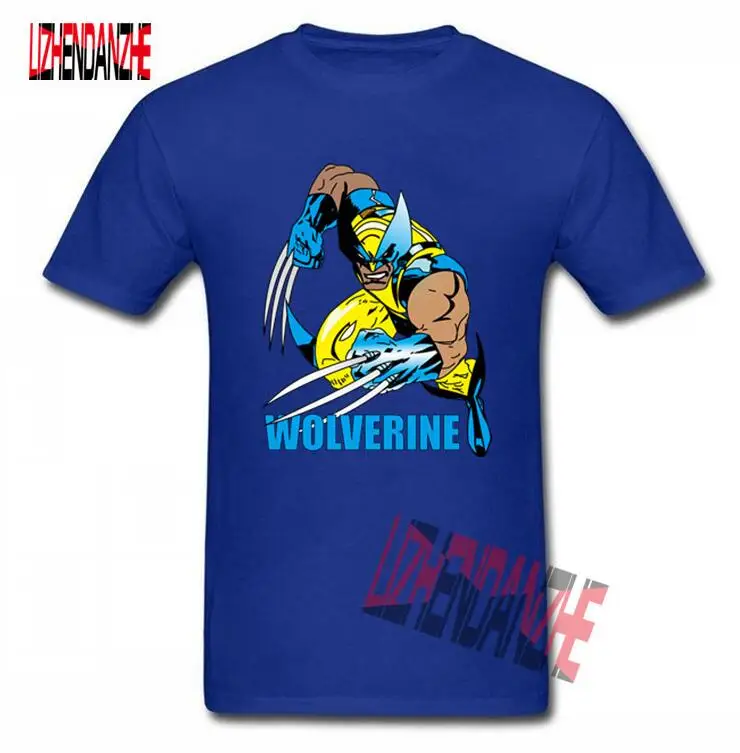 X men Wolveriner Мужская 3D Футболка женские летние хлопковые футболки с короткими