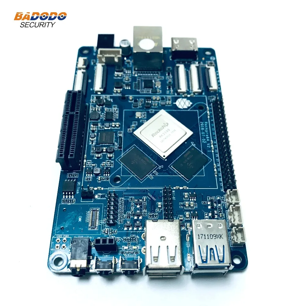 ROCKPro64 PINE64 четырехъядерный + 4 Гб LPDDR4 eMMC слот android 7 1 Linux Debian OS операционная система