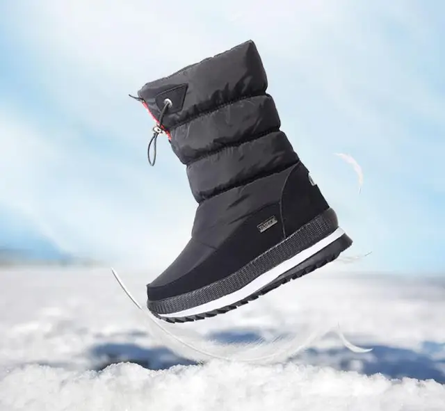 Classic Women Winter Boots Mid-Calf Snow Boots Female Warm Fur Plush Insole High Quality Botas Mujer Size 36-40 n544 tanie i dobre opinie NoEnName_Null NYLON Fits true to size take your normal size Round Toe Slip-On Solid Flat with Microfiber Rubber Platform Classic Women Winter Boots Mid-Calf Snow Boots Female Warm Fur Plush Insole High Quality Botas Mujer Size 36-40 n544 tanie i dobre opinie NoEnName_Null NYLON Fits true to size take your normal size Round Toe Slip-On Solid Flat with Microfiber Rubber Platform
