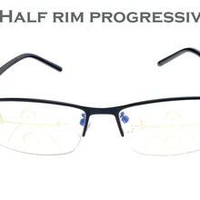 Женские очки для чтения, кларавида, Halfrim, прогрессивные очки для чтения для мужчин и женщин, бифокальные+ 1+ 1,5+ 2+ 2,5+ 3+ 3,5+ 4