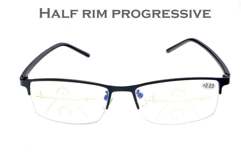 

Reading Glasses Women Claravida 2019 Halfrim Progressive Reading Glasses For Men For Women Bifocal +1 +1.5 +2 +2.5 +3 +3.5 +4