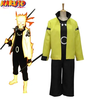 

Can be tailored Anime NARUTO Cosplay Man Woman Halloween Cos Uzumaki Naruto Ootutuki Hagoromo Cosplay Costume