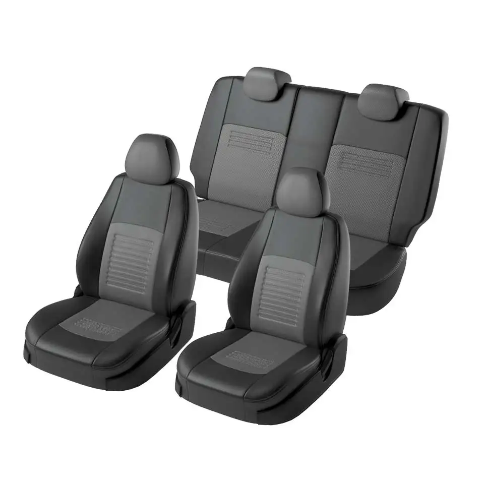 Для Nissan Qashqai J10 2006-2013 комплект модельных авточехлов (модель Турин экокожа) |