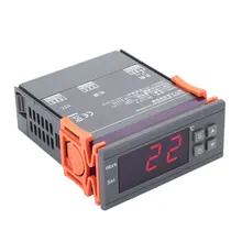 Термостат контроль температуры Лер датчик 90-250 В инкубатор Автоматизация комплект светодиодный Универсальный Интеллектуальный регулятор зонда