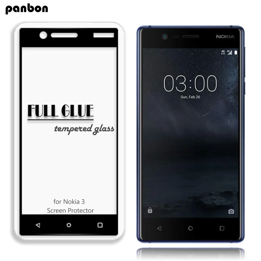 

9h 2.5D 0.26mm protective glass for Nokia 3 2018 3.1 screen protector tempered glass on Nokia 3.1 plus NokiaX3 2018 full cover